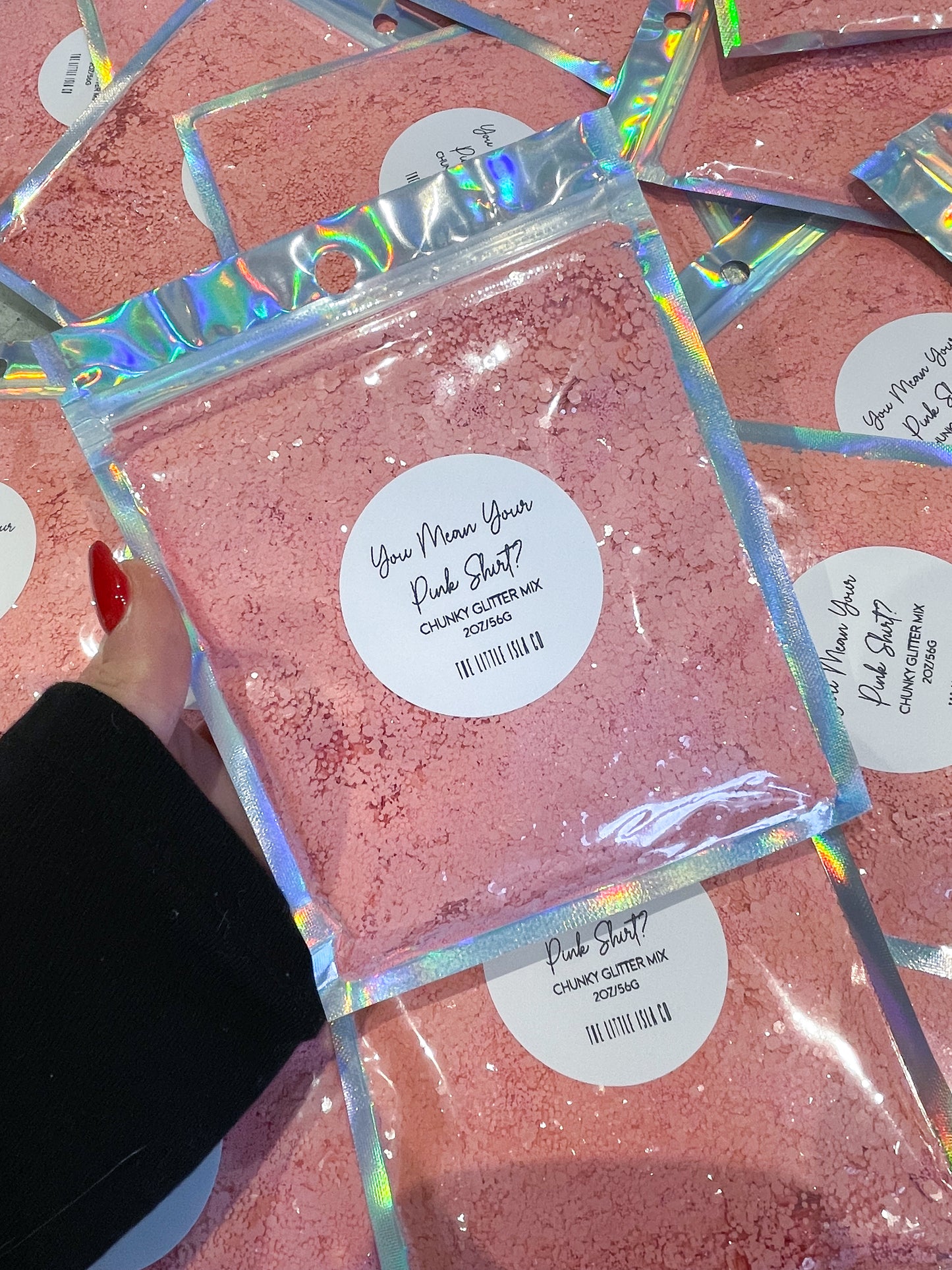 You Mean Your Pink Shirt? - Chunky Glitter Mix - 2oz/56g Pack