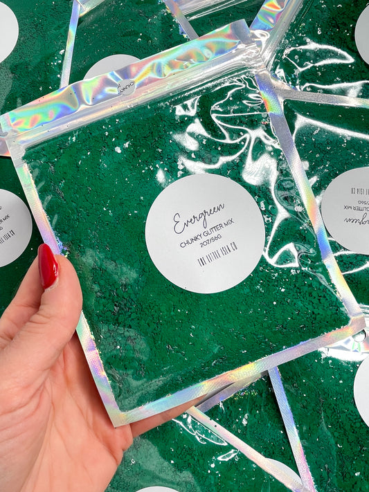 Evergreen - Chunky Glitter Mix - 2oz/56g Pack