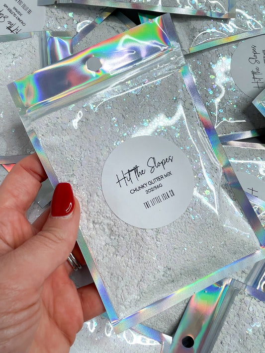 Hit the Slopes - Chunky Glitter Mix - 2oz/56g