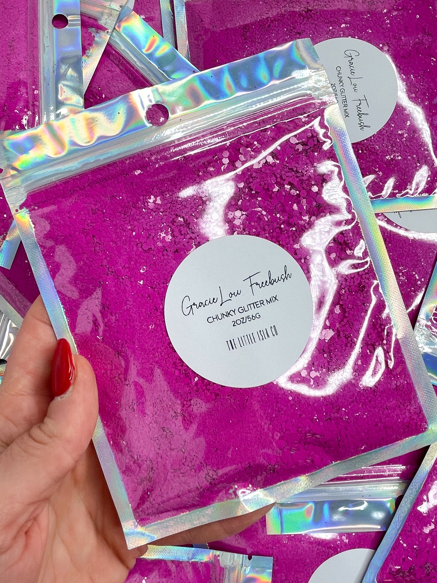 Gracie Lou Freebush - Chunky Glitter Mix - 2oz/56g Pack