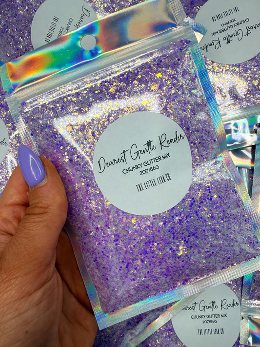 Dearest Gentle Reader - Chunky Glitter Mix - 2oz/56g Pack