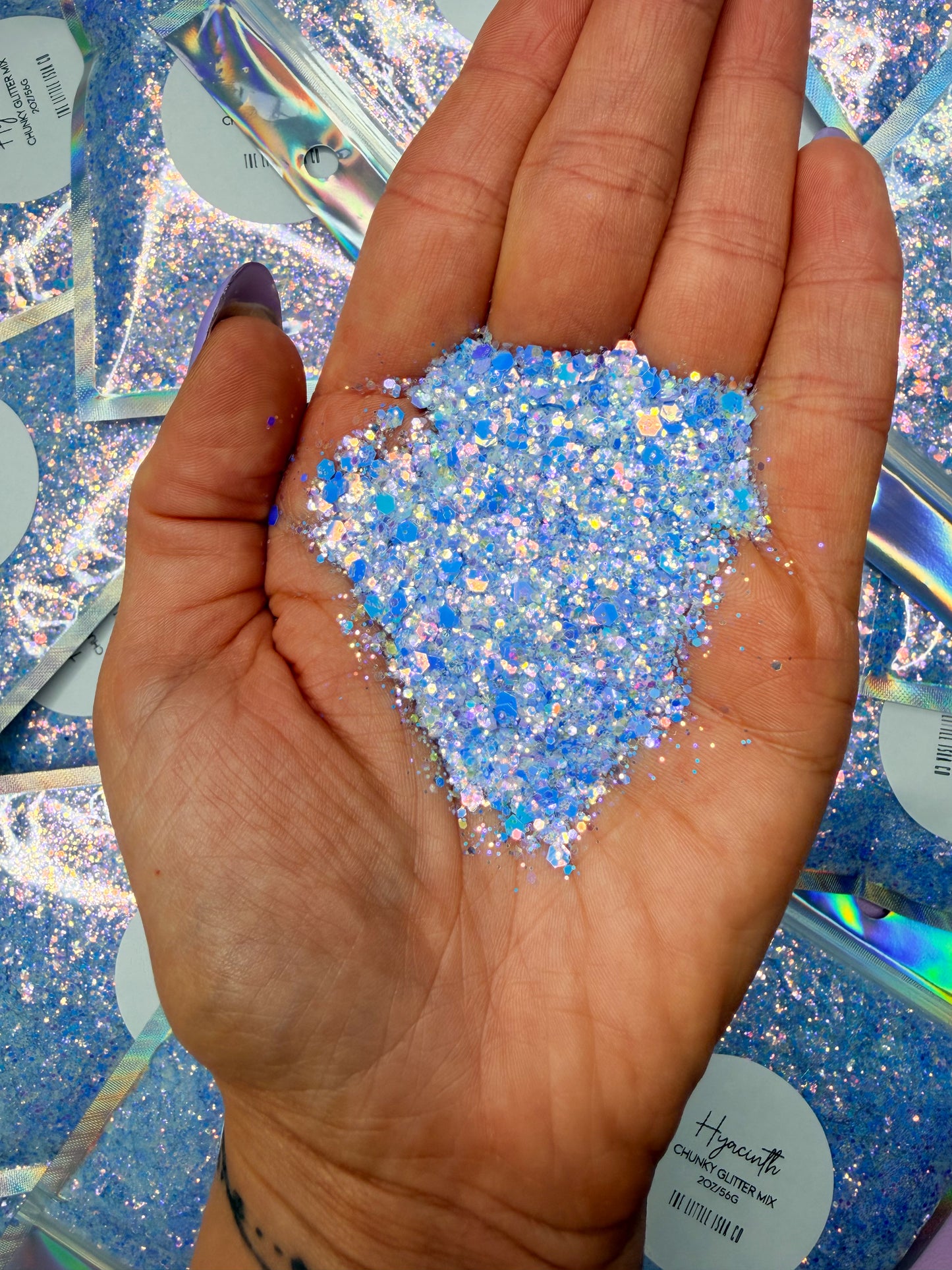Hyacinth - Chunky Glitter Mix - 2oz/56g Pack