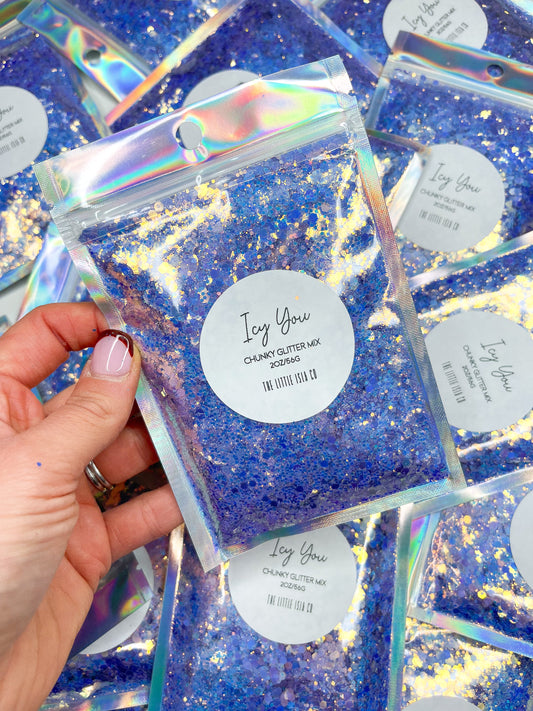 Icy You - Chunky Glitter Mix - 2oz/56g Pack