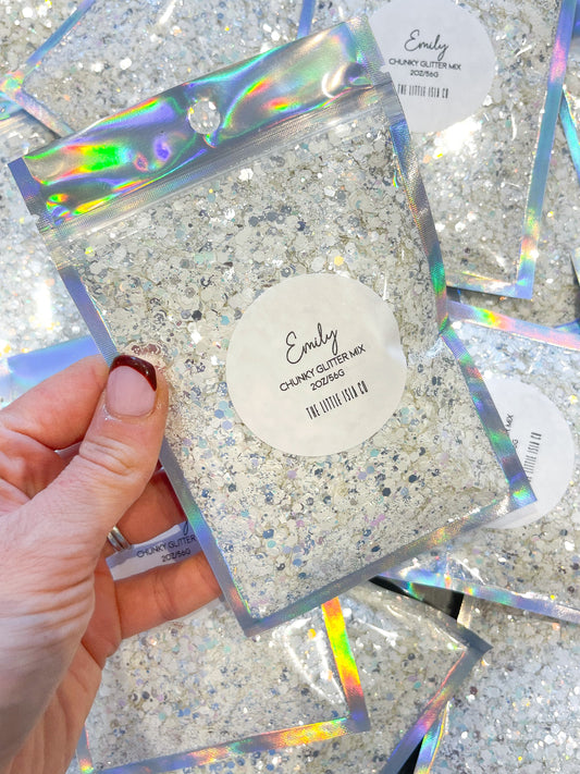 Emily - GLOW Chunky Glitter Mix - 2oz/56g Pack