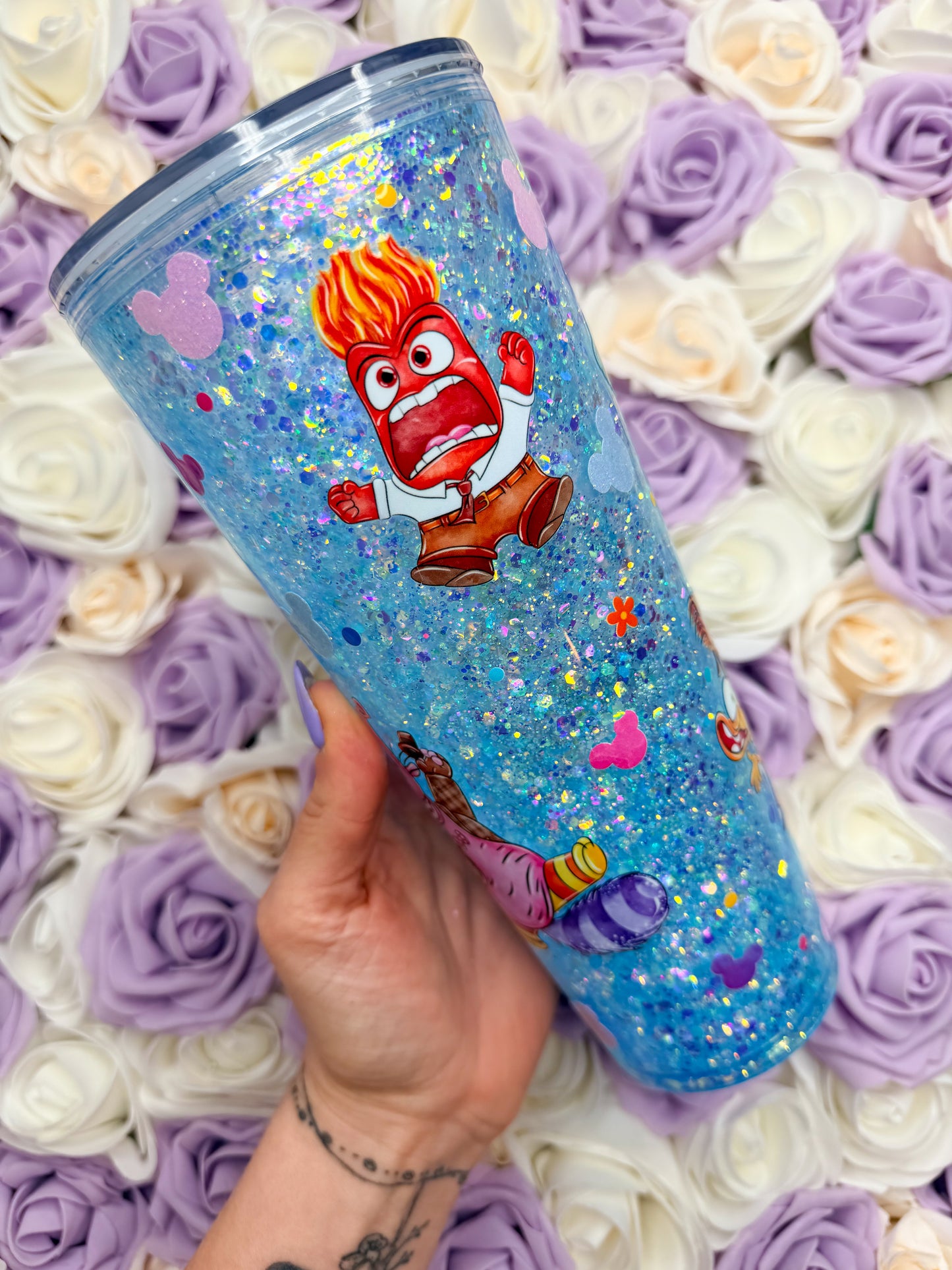 Emotions 24oz Snowglobe Tumbler