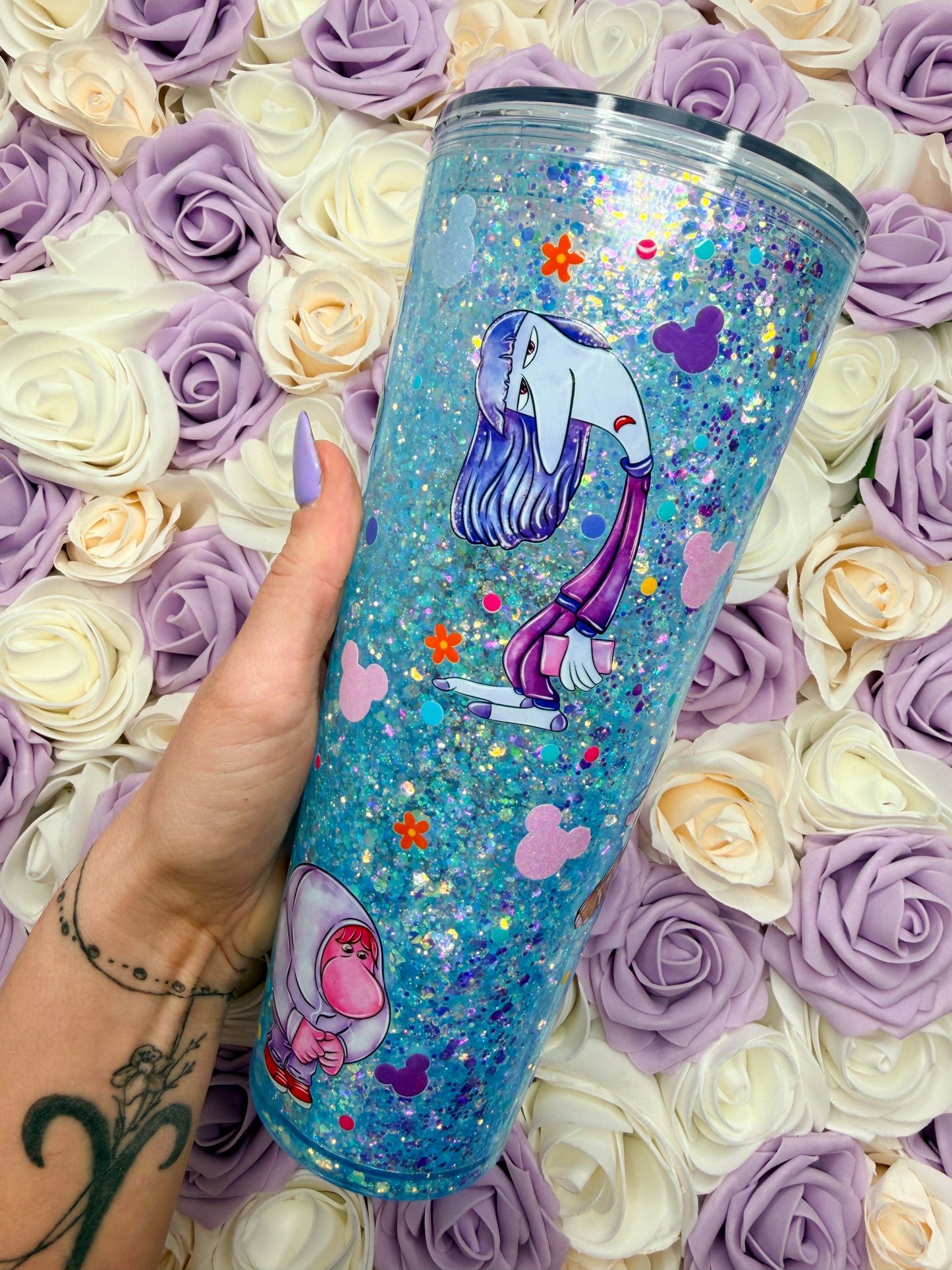 Emotions 24oz Snowglobe Tumbler