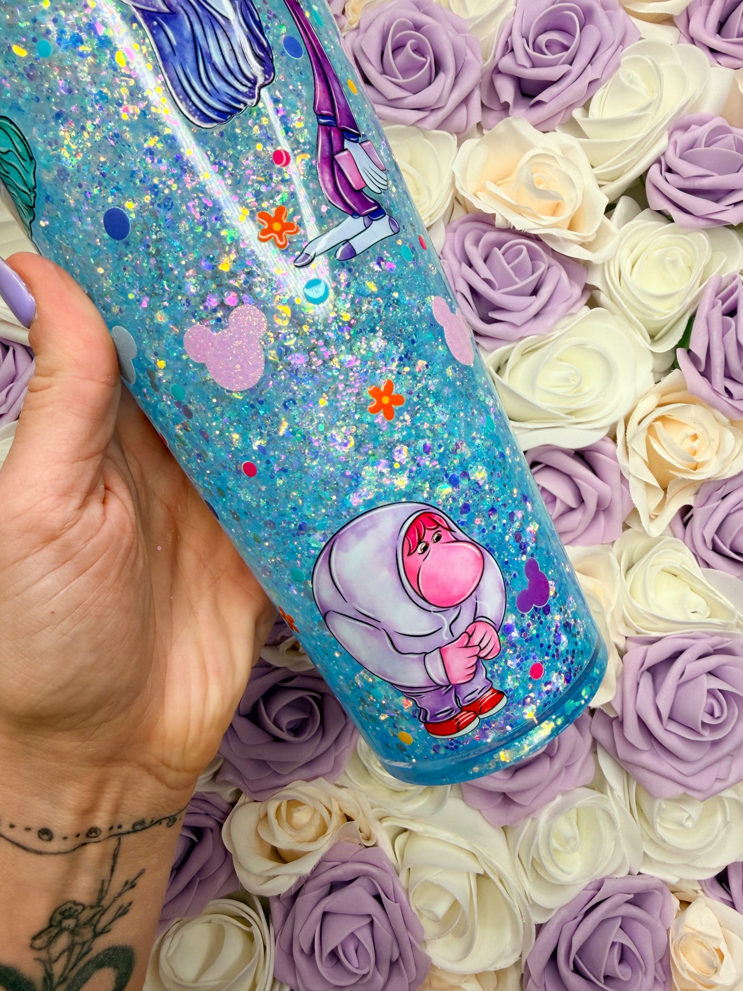 Emotions 24oz Snowglobe Tumbler