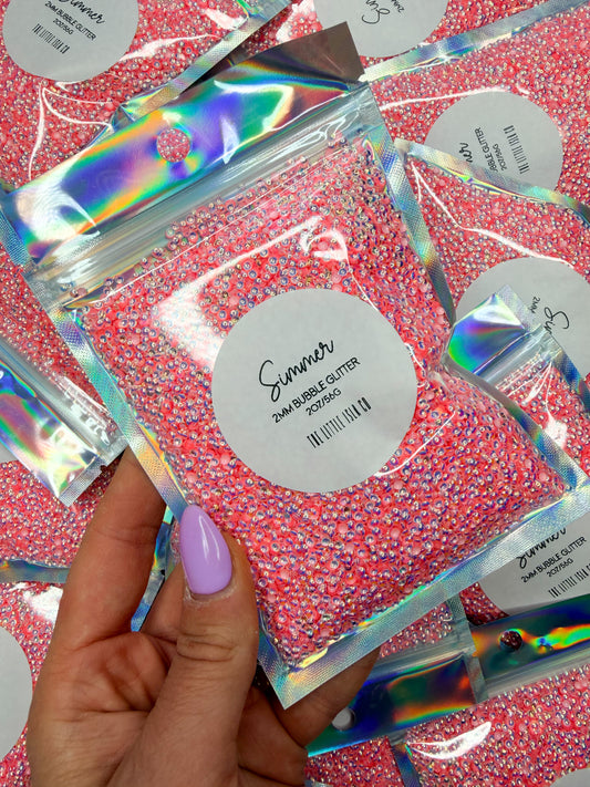 Simmer - 2mm Bubble Glitter - 2oz/56g Pack