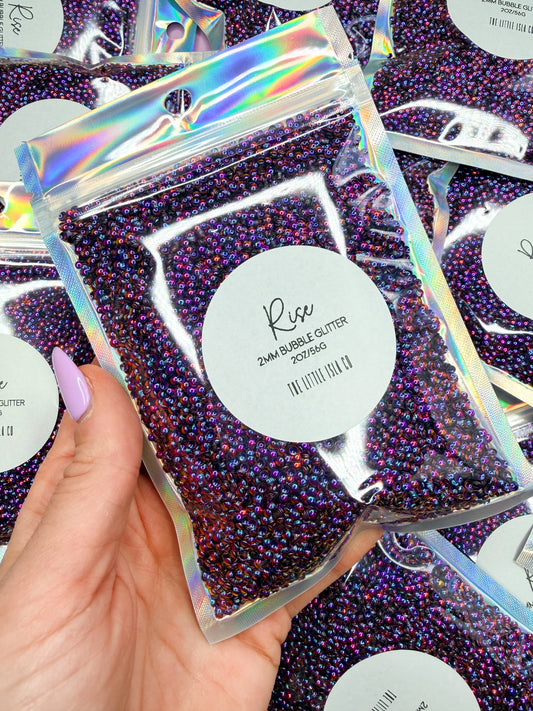 Rise - 2mm Bubble Glitter - 2oz/56g Pack