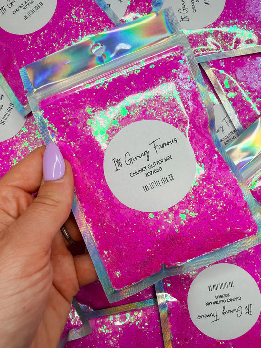 It’s Giving Famous - Chunky Glitter Mix - 2oz/56g Pack