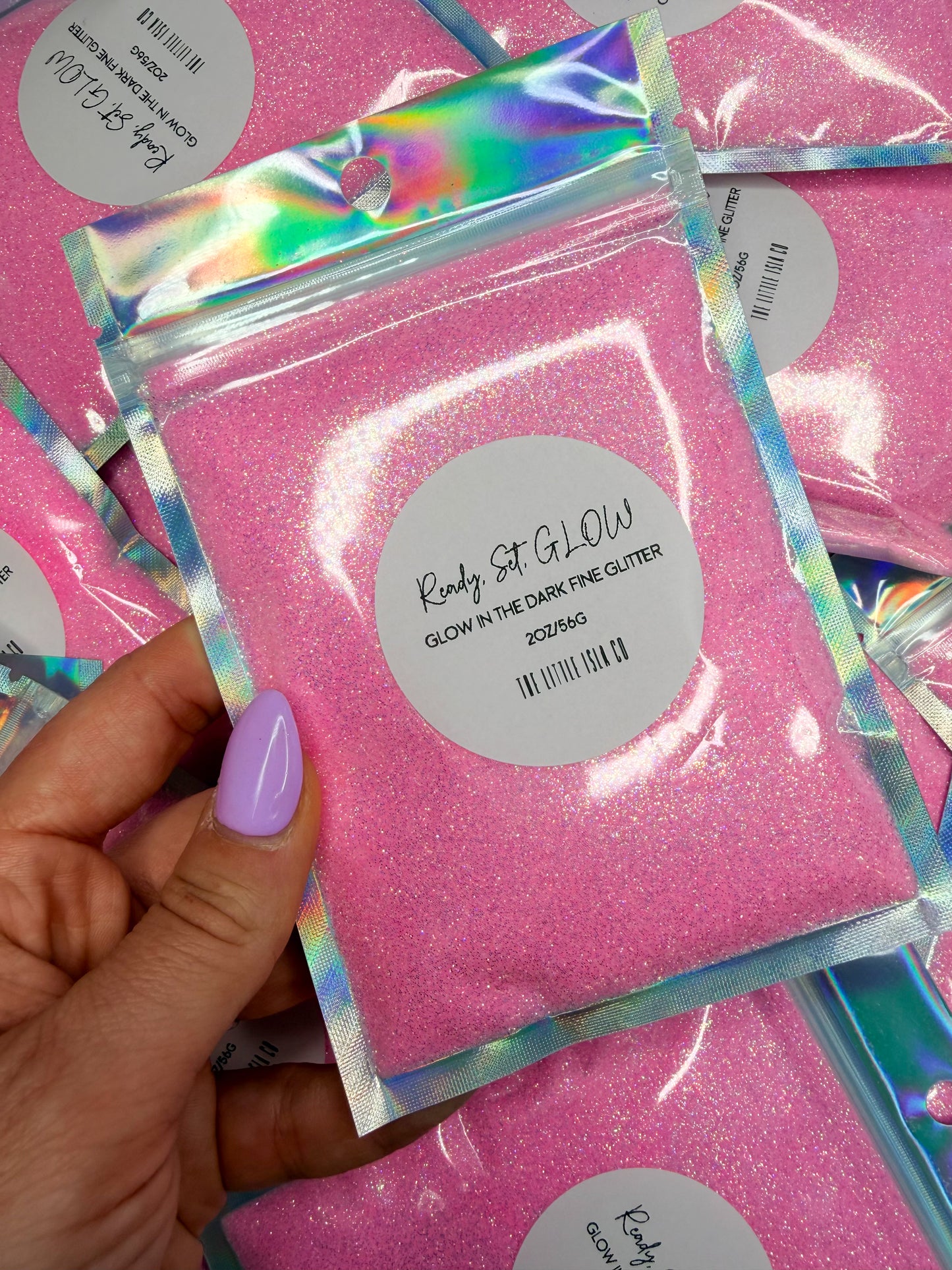 Ready, Set, GLOW - GLOW Fine Glitter - 2oz/56g Pack