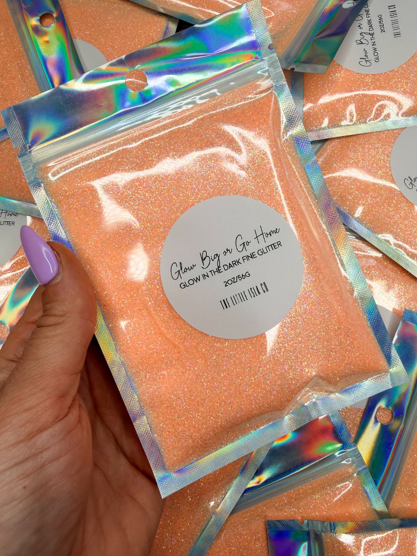 Glow Big or Go Home - GLOW Fine Glitter - 2oz/56g Pack