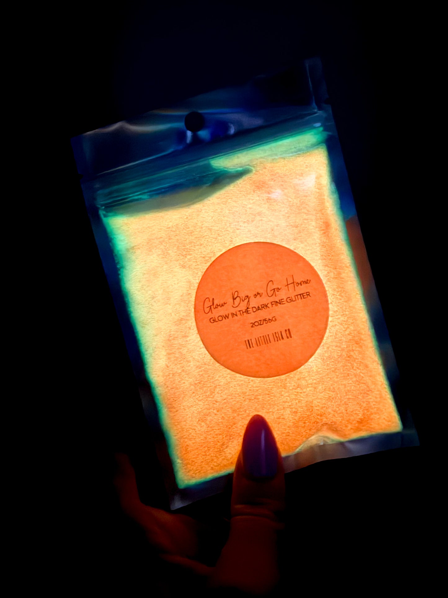 Glow Big or Go Home - GLOW Fine Glitter - 2oz/56g Pack