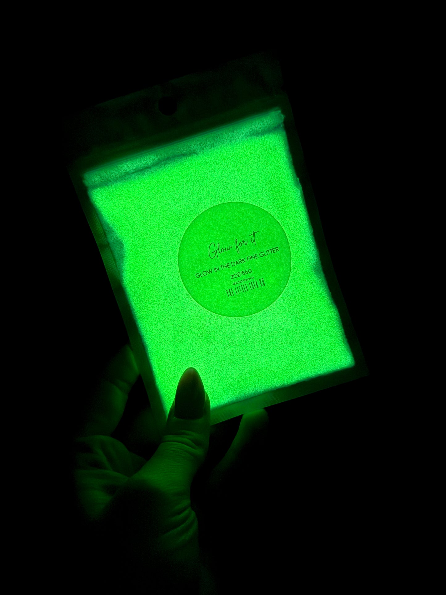 Glow for it - GLOW Fine Glitter - 2oz/56g Pack