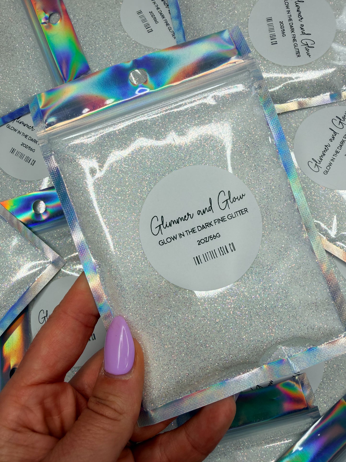 Glimmer & Glow - GLOW Fine Glitter - 2oz/56g Pack