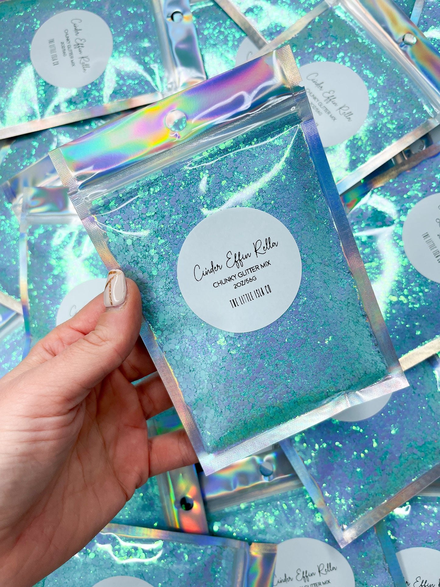 Cinder Effin’ Rella - Chunky Glitter Mix - 2oz/56g Pack