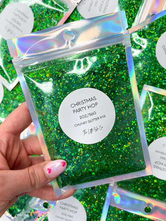 Christmas Party Hop - Chunky Glitter Mix - 2oz/56g Pack