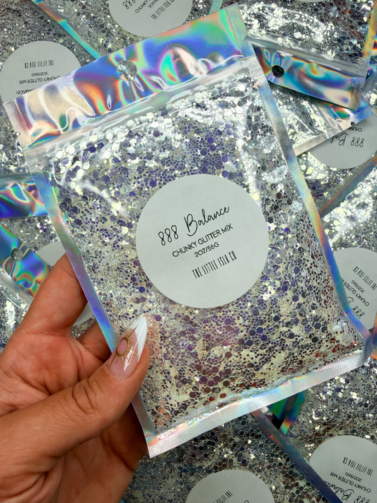 888 Balance - Chunky Glitter Mix - 2oz/56g Pack