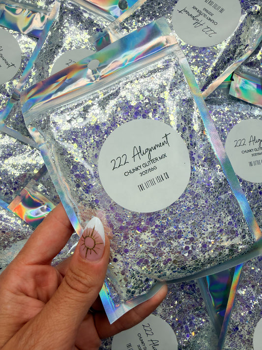 222 Alignment - Chunky Glitter Mix - 2oz/56g Pack