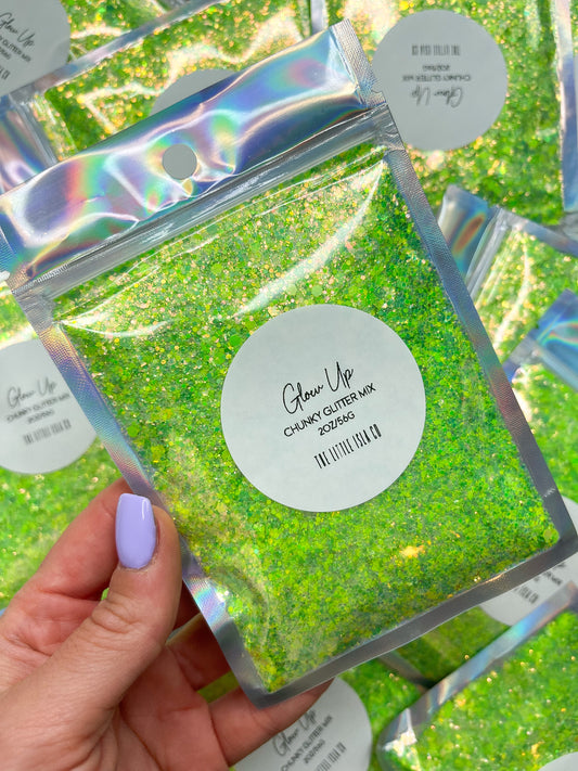 Glow Up - GLOW Chunky Glitter Mix - 2oz/56g Pack