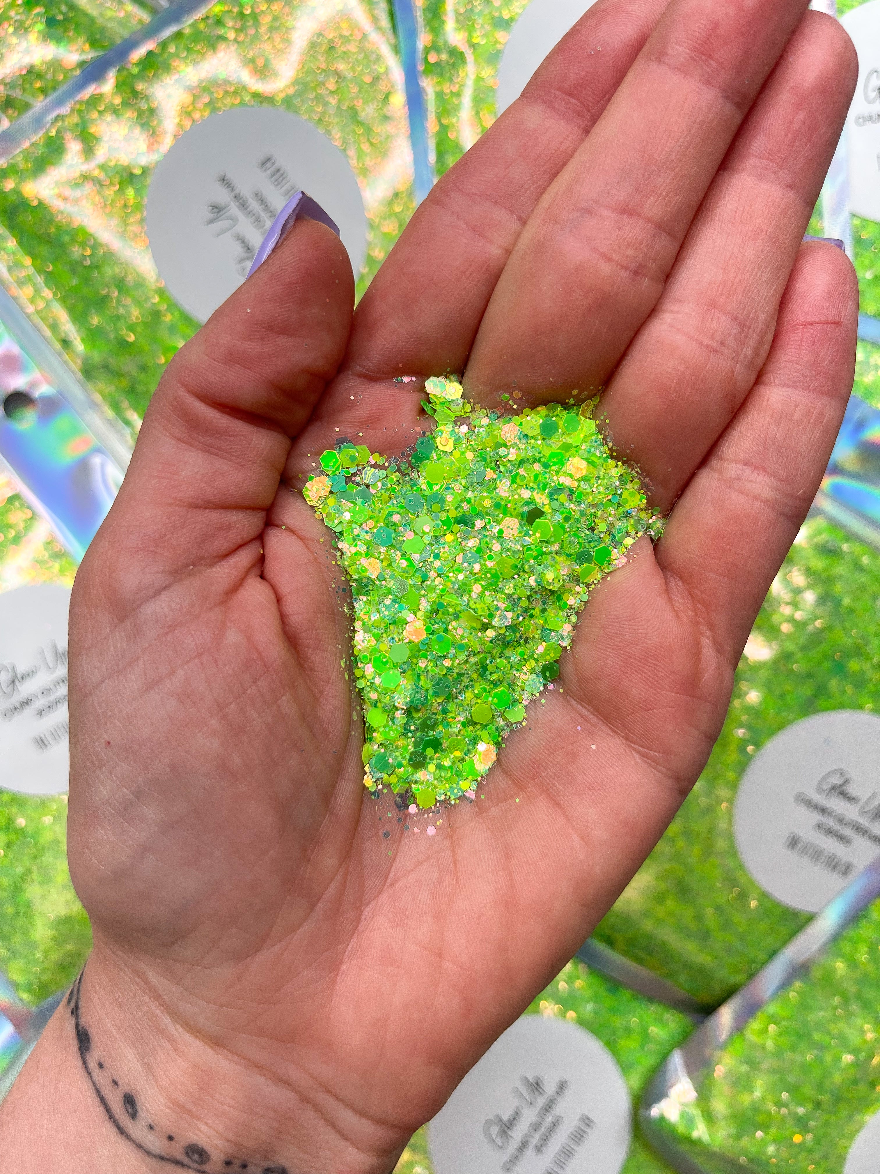 The GLOW Chunky Glitter Bundle - 7x 2oz/56g Packs