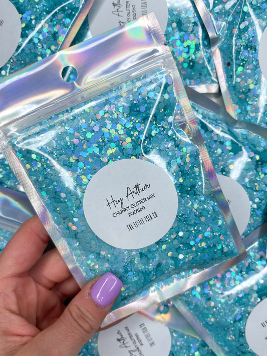 Hey Arthur - Chunky Glitter Mix - 2oz/56g Pack