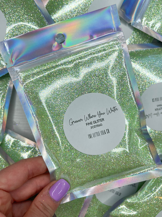 Greener Where You Water - Fine Glitter - 2oz/56g Pack