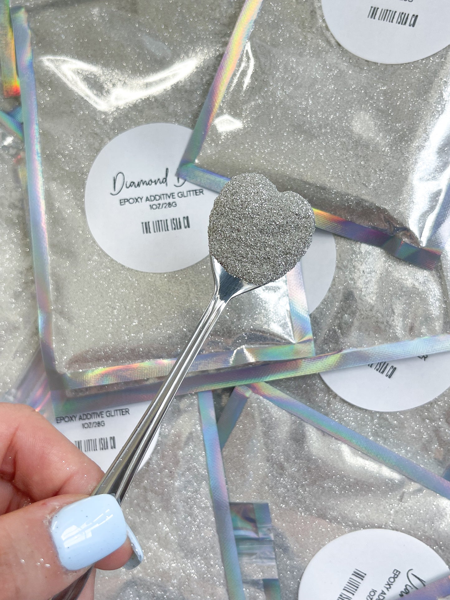 Diamond Dust - Micro Fine Epoxy Additive Glitter - 1oz/28g Pack