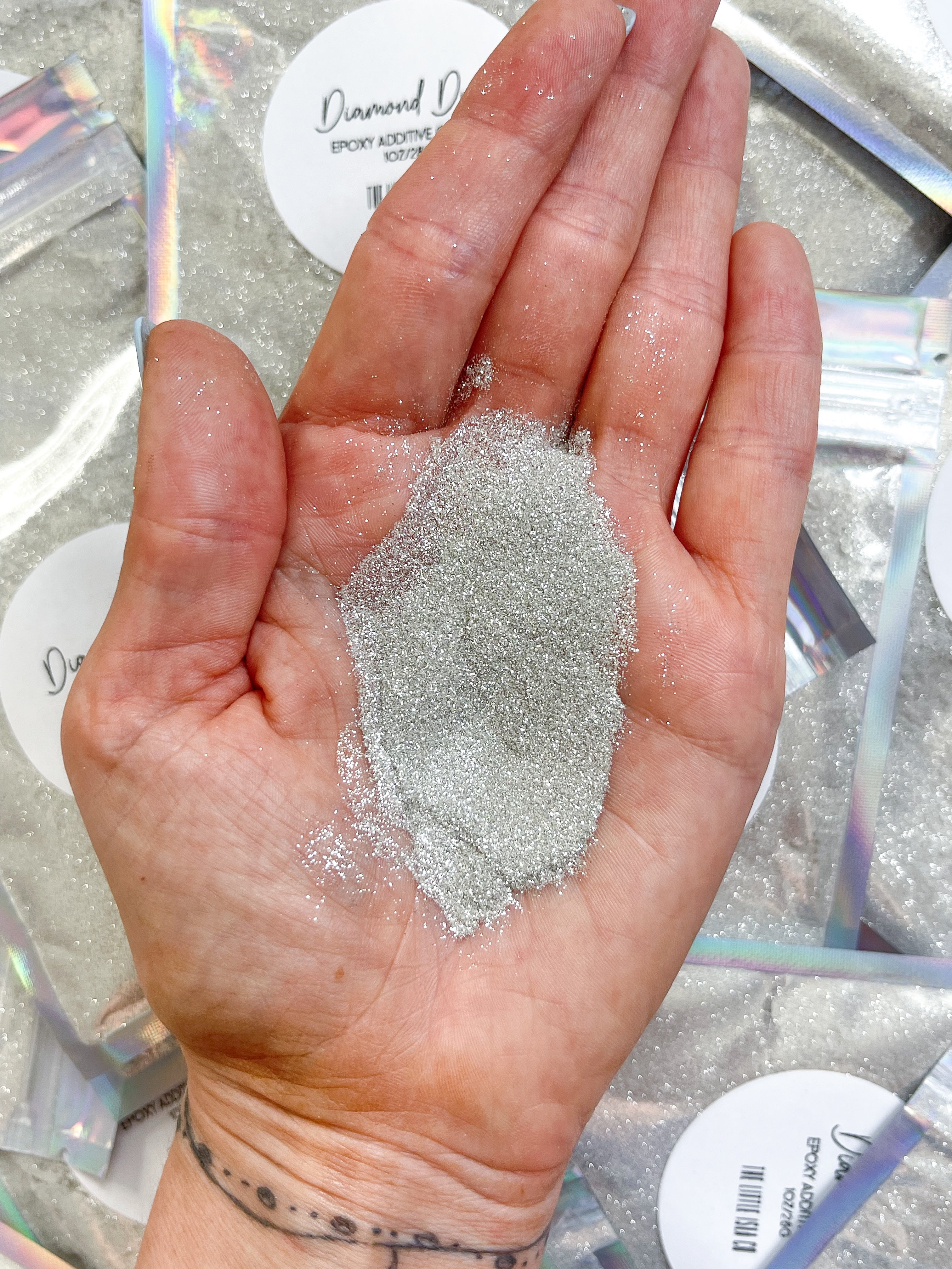 Diamond Dust - Micro Fine Epoxy Additive Glitter - 1oz/28g Pack