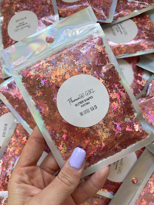 FlaminGO GIRL Glitter Shapes - 1oz/28g Pack