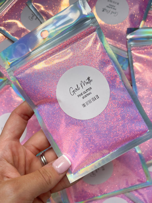 Girl Math - Fine Glitter - 2oz/56g Pack