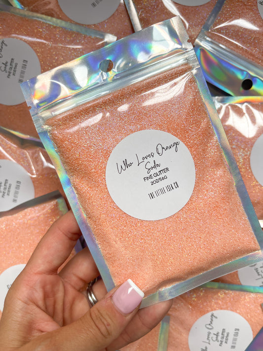 Who Loves Orange Soda - Fine Glitter - 2oz/56g Pack