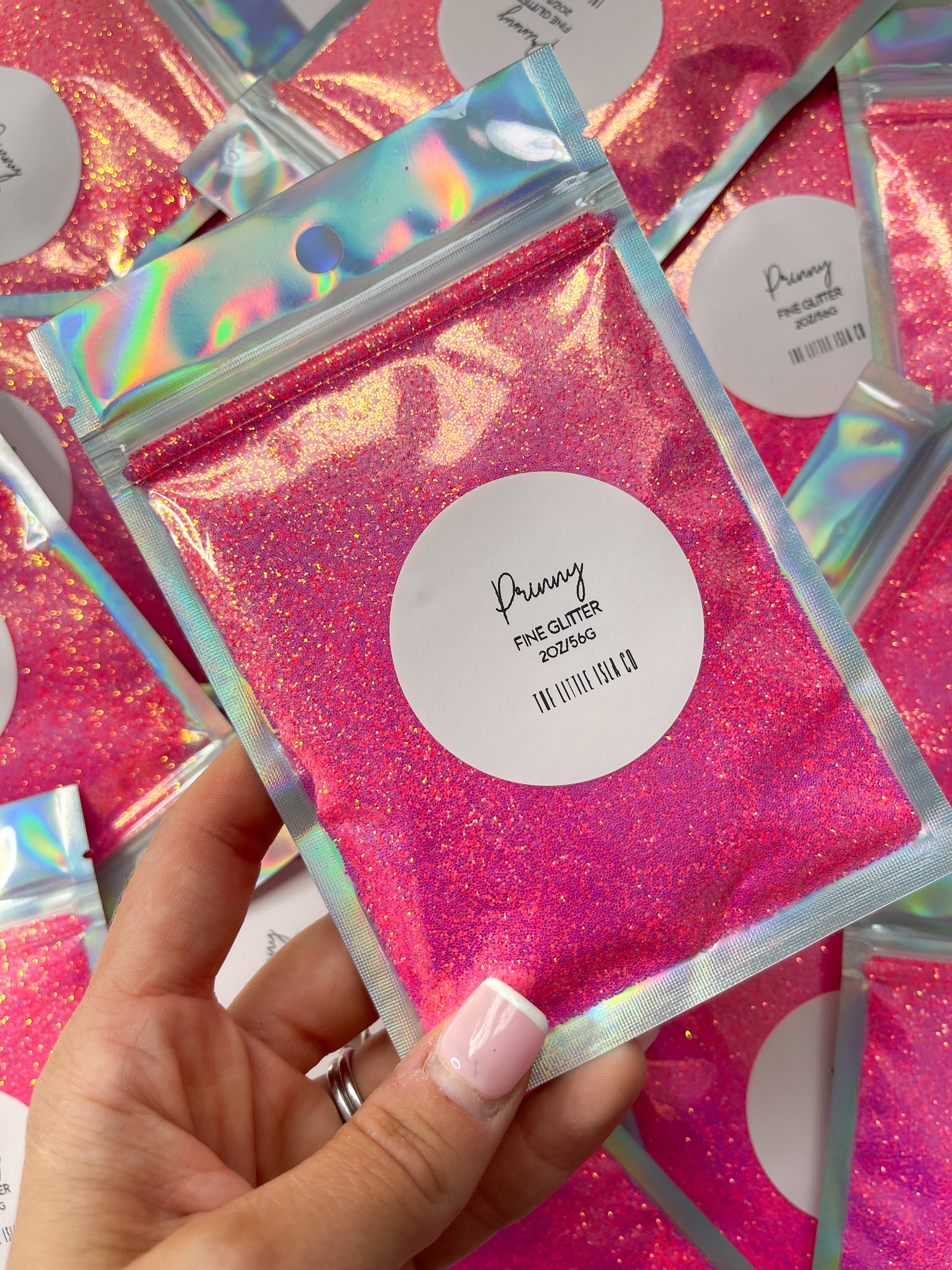 Opalescent Rainbow FINE Glitter Bundle - 12x 2oz/56g Packs
