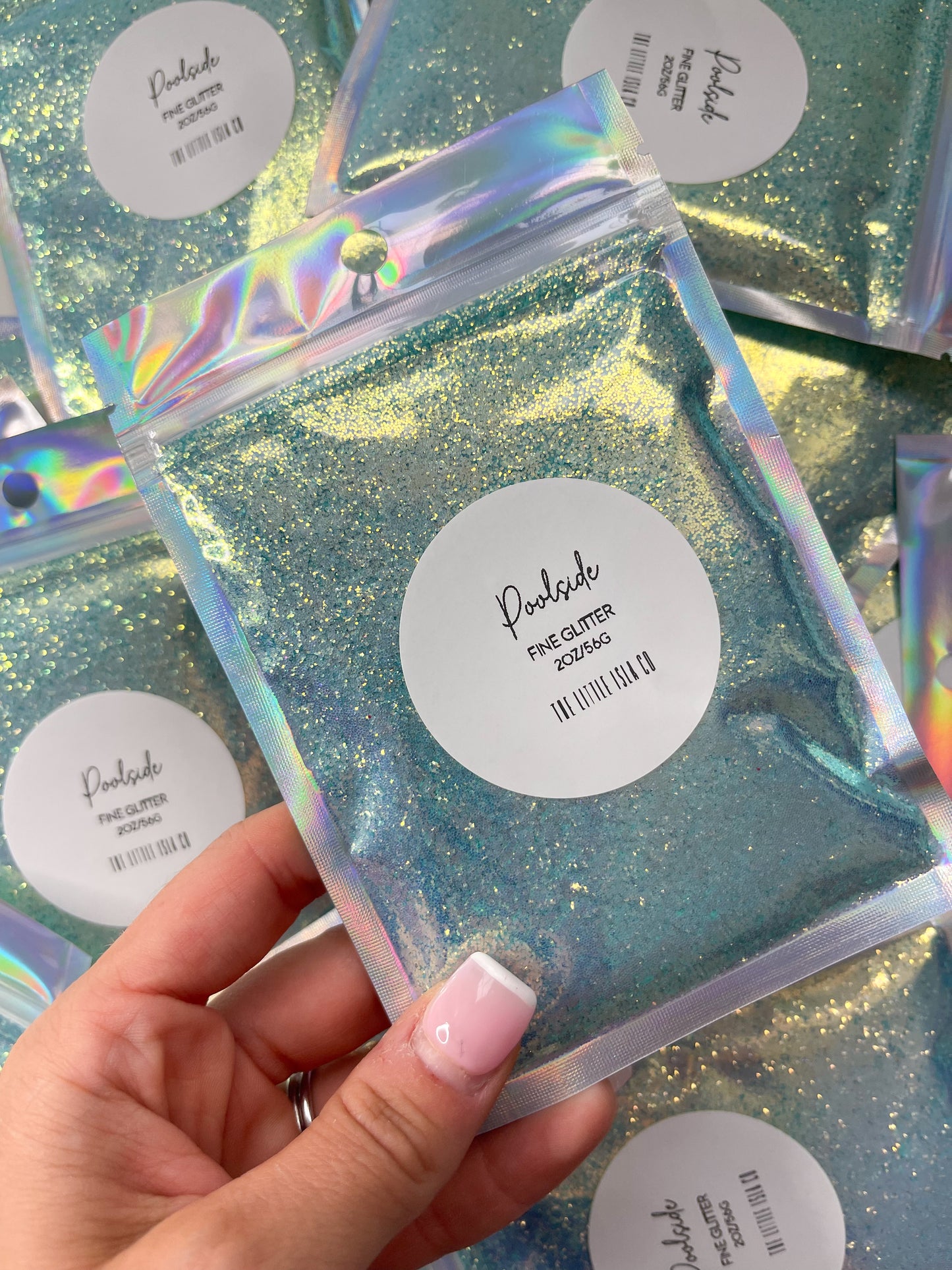 Opalescent Rainbow FINE Glitter Bundle - 12x 2oz/56g Packs