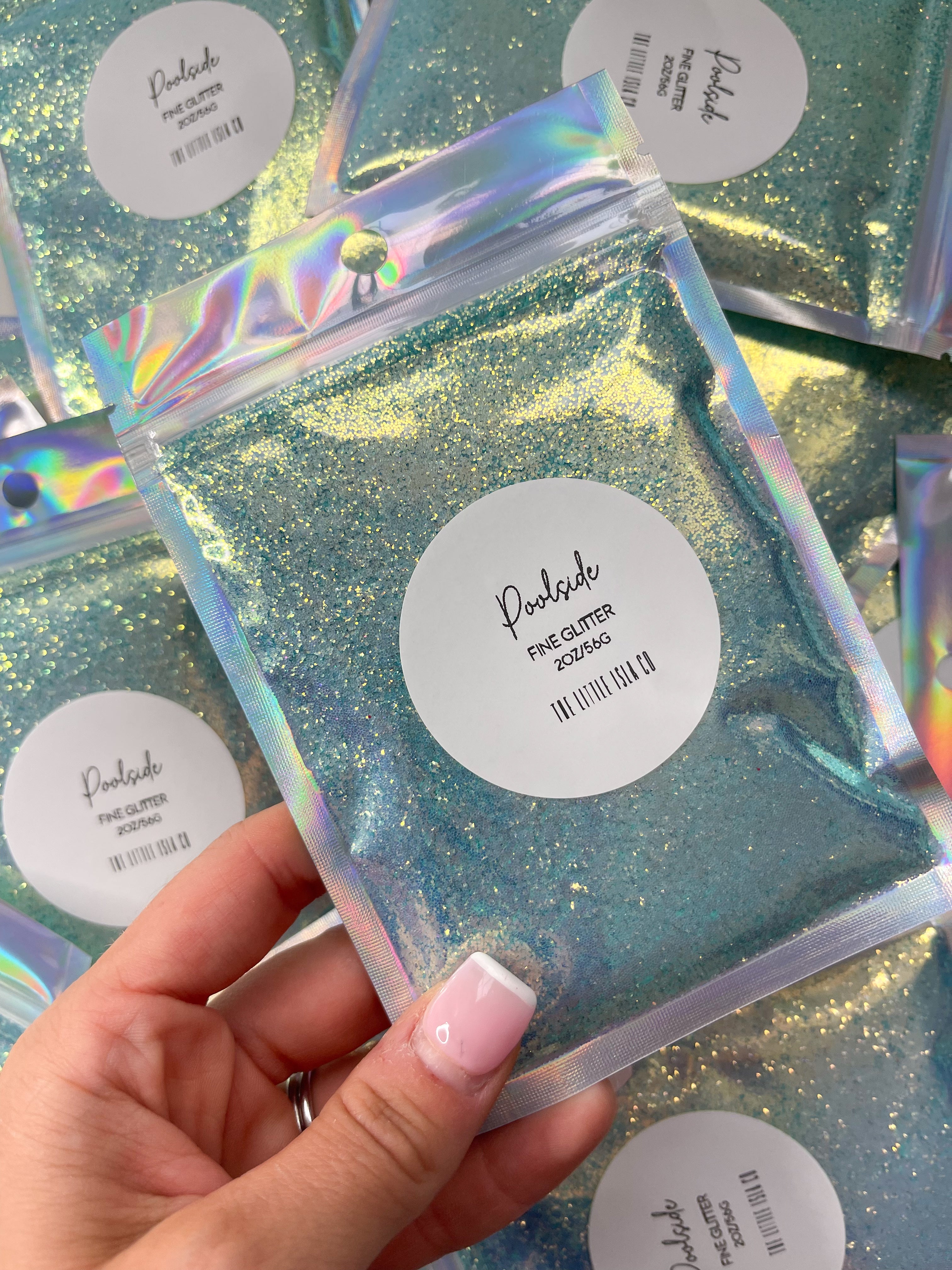 Opalescent Rainbow FINE Glitter Bundle - 12x 2oz/56g Packs