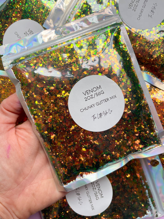 Venom - Chunky Glitter Mix - 2oz/56g Pack