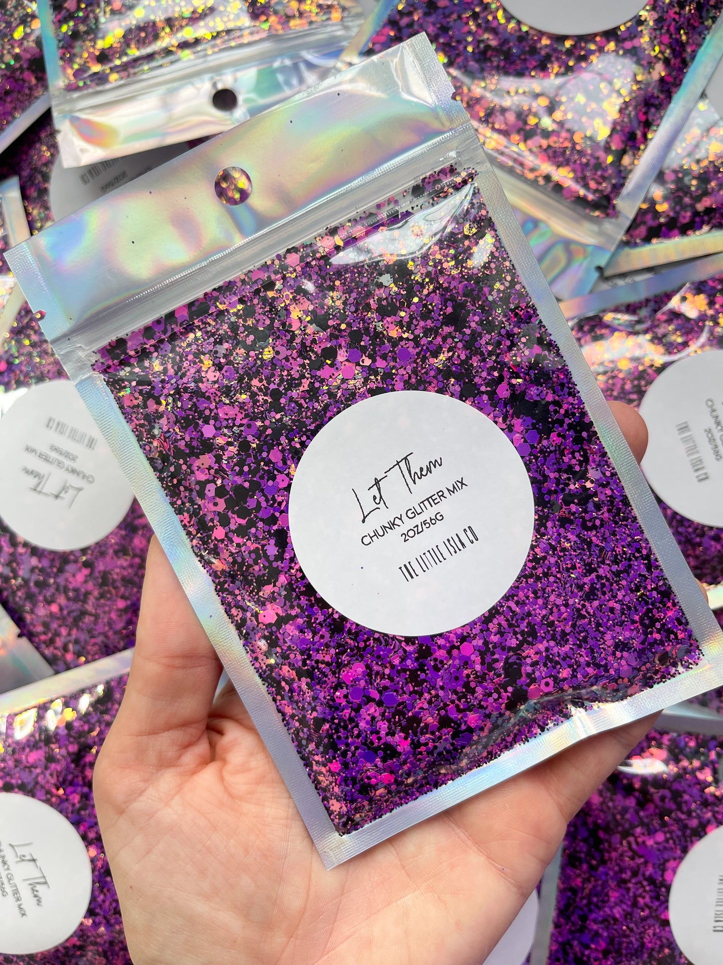 Let Them - Chunky Glitter Mix - 2oz/56g Pack