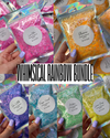 Whimsical Rainbow Chunky Glitter Bundle - 6x 2oz/56g Packs