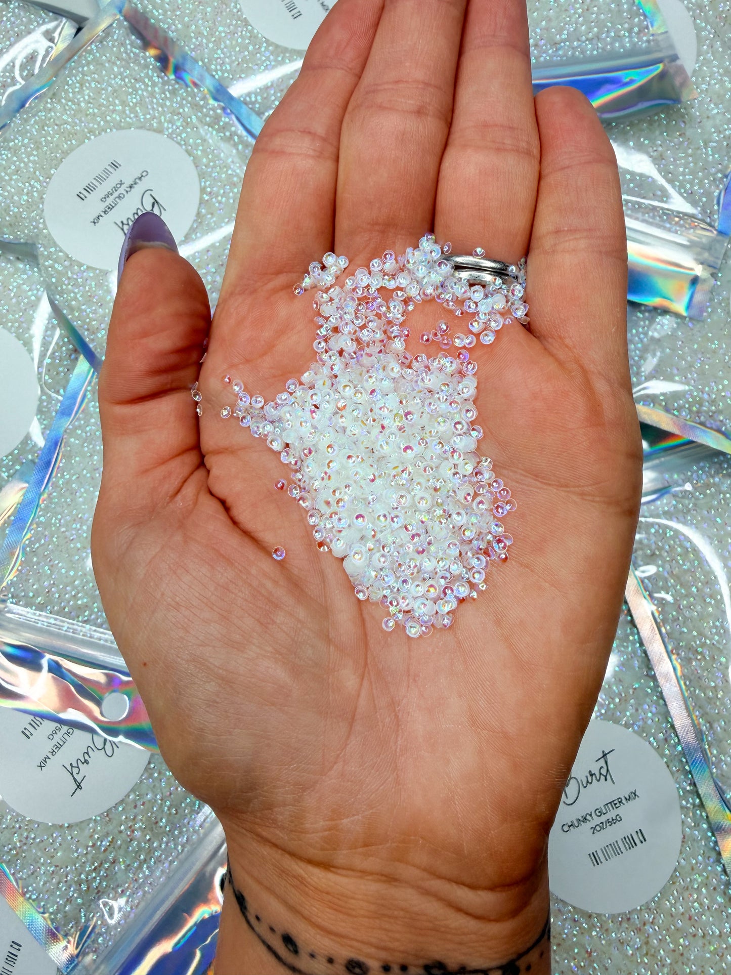 Burst - 2mm Bubble Glitter - 2oz/56g Pack
