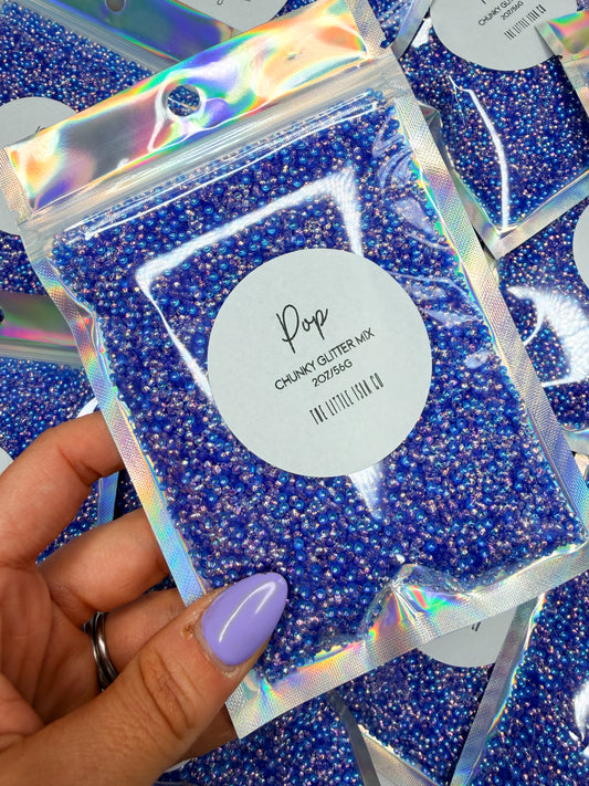 Pop - 2mm Bubble Glitter - 2oz/56g Pack