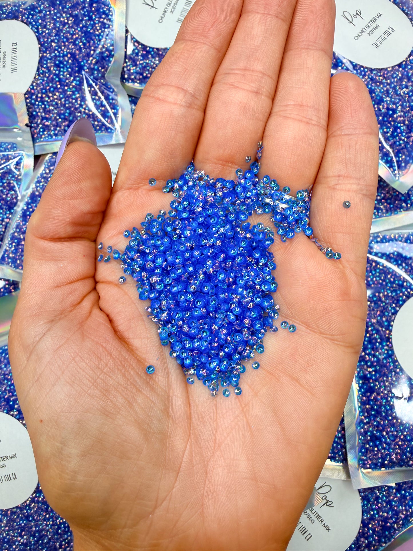 Pop - 2mm Bubble Glitter - 2oz/56g Pack