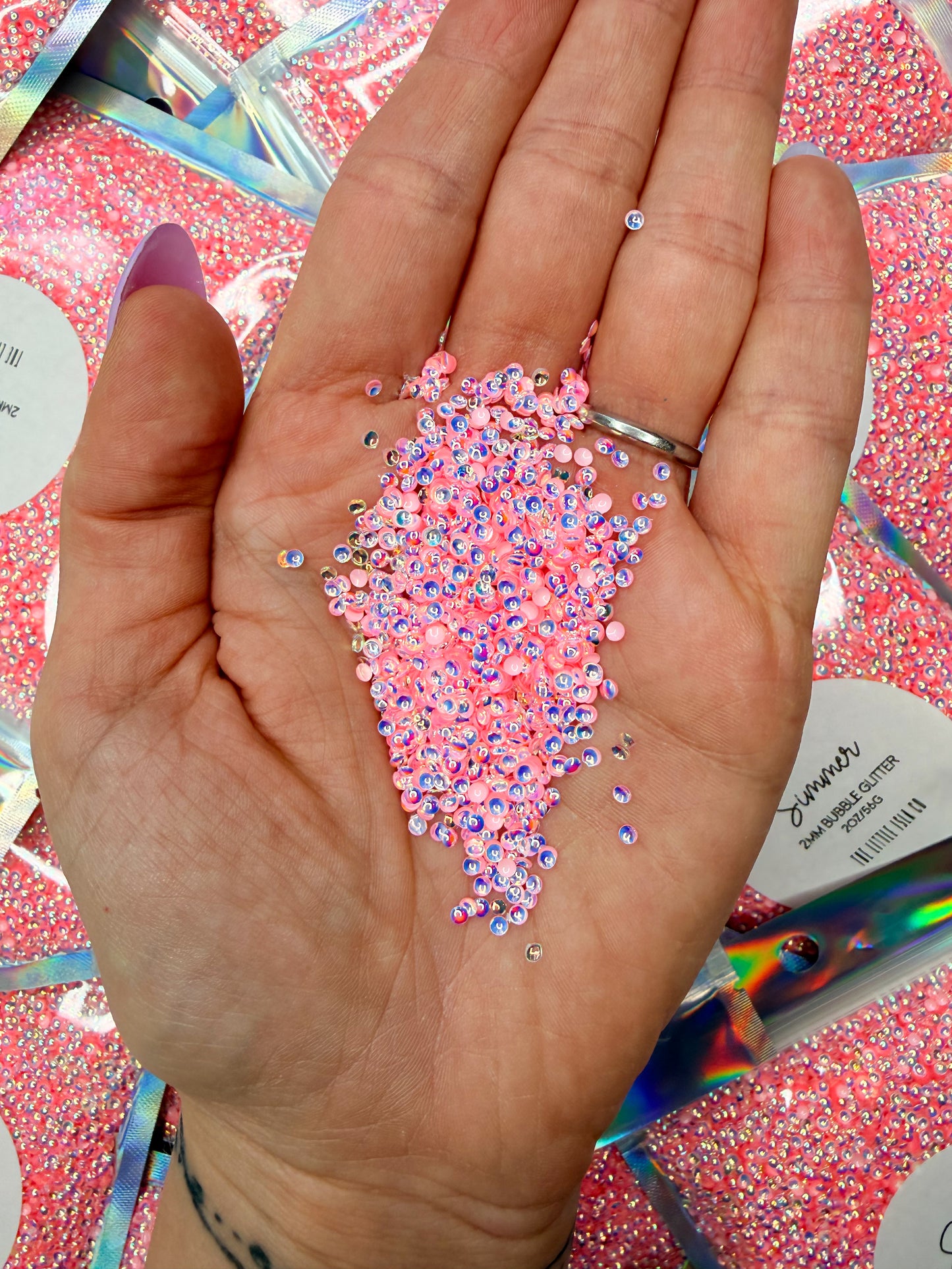Simmer - 2mm Bubble Glitter - 2oz/56g Pack