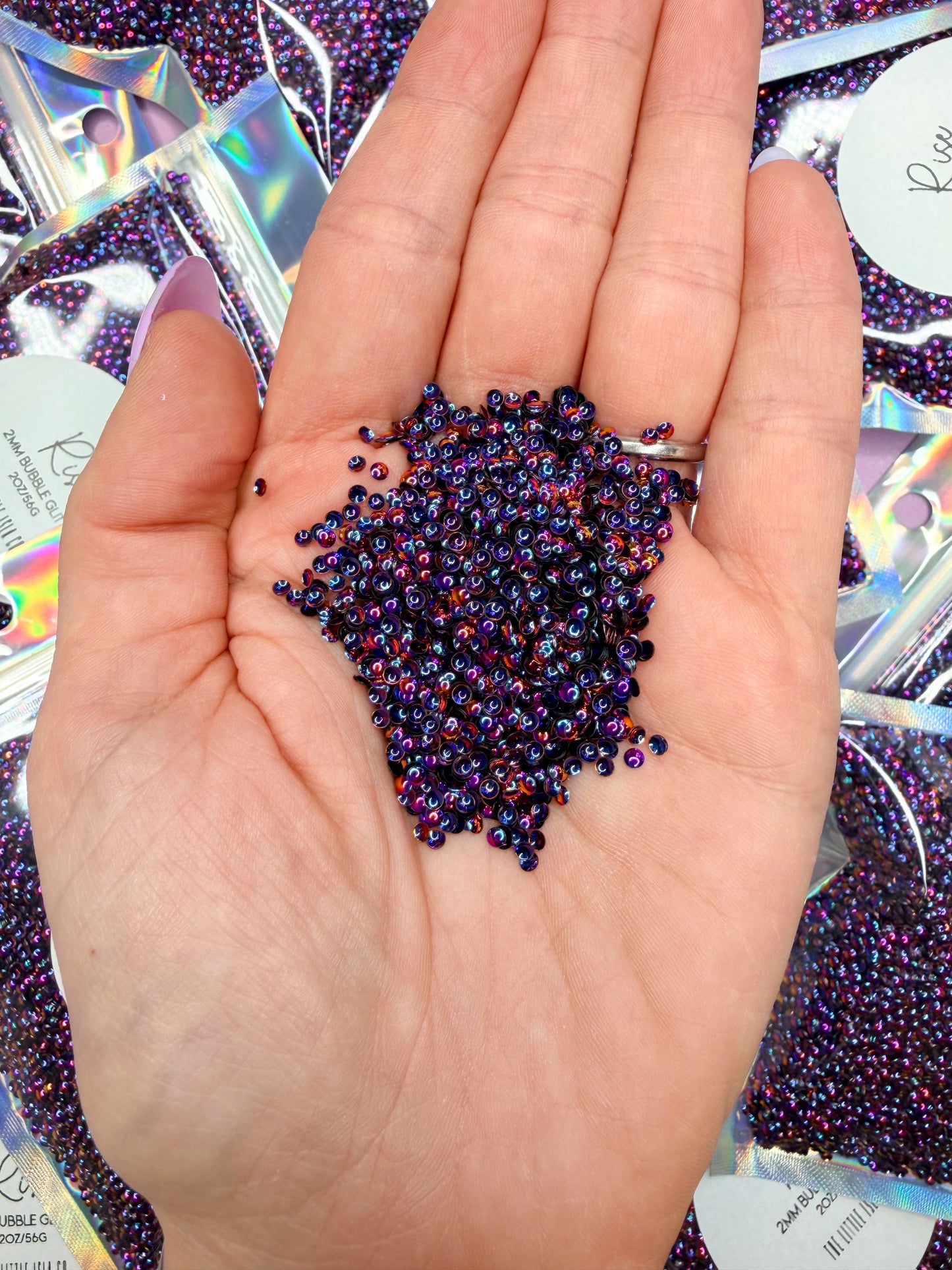 Rise - 2mm Bubble Glitter - 2oz/56g Pack