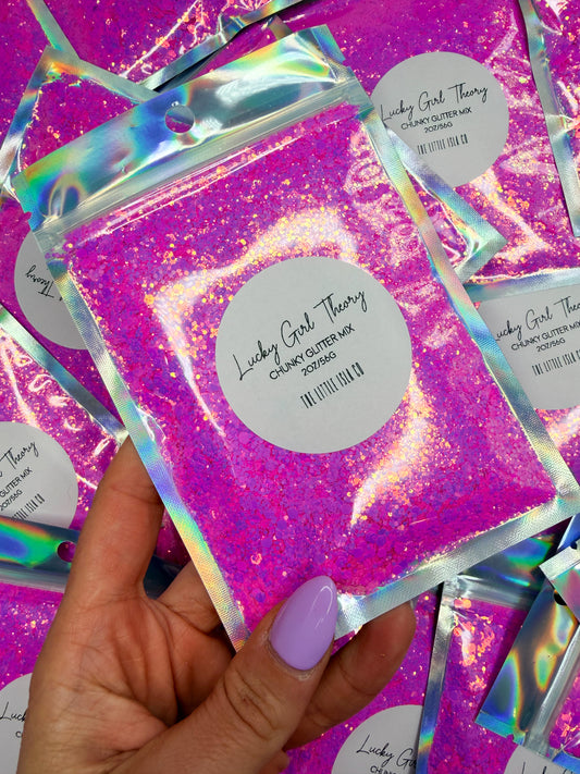 Lucky Girl Theory - Chunky Glitter Mix - 2oz/56g Pack
