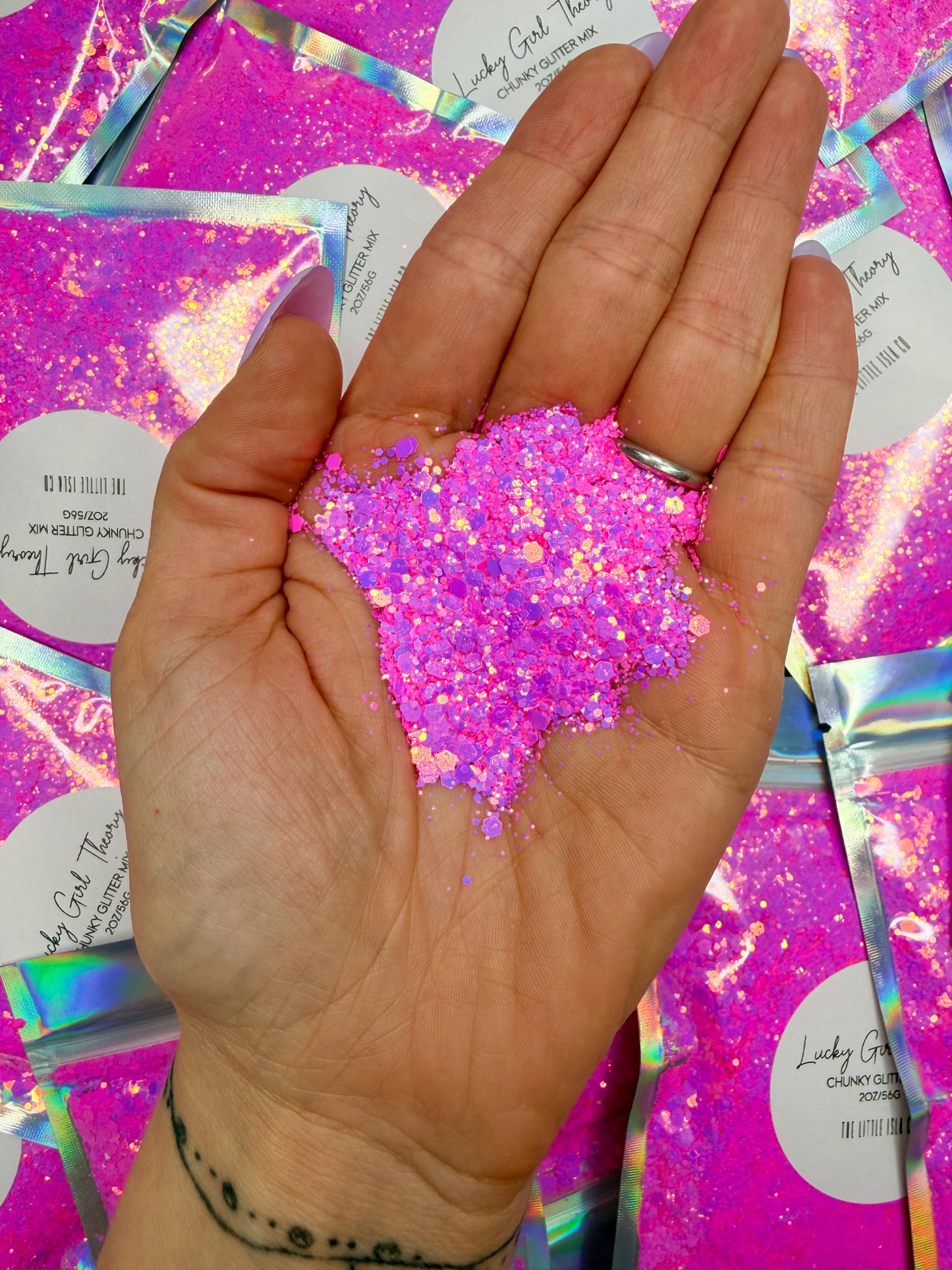 Lucky Girl Theory - Chunky Glitter Mix - 2oz/56g Pack