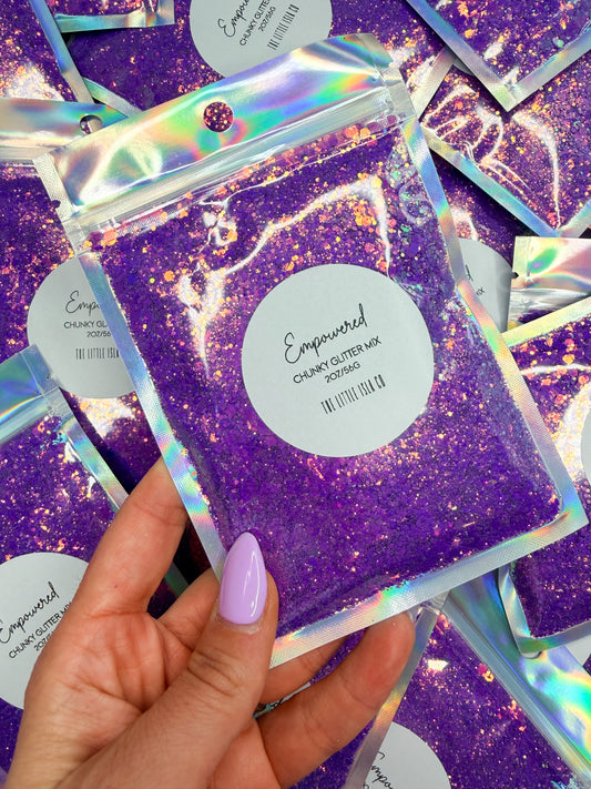 Empowered - Chunky Glitter Mix - 2oz/56g Pack
