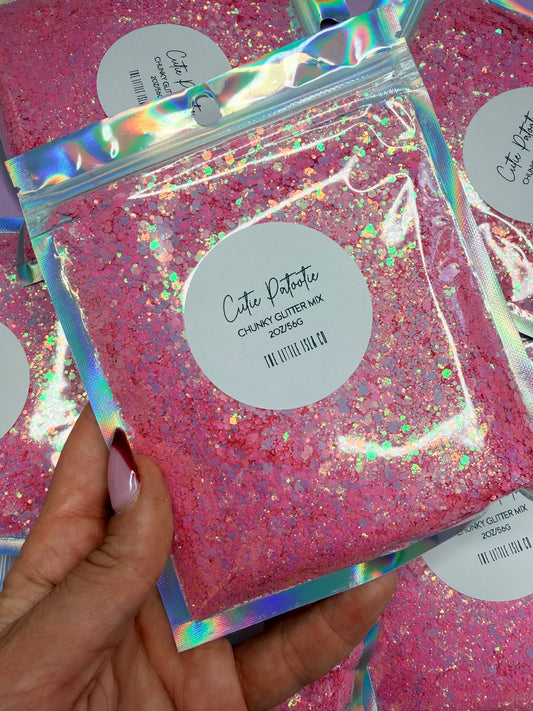 Cutie Patootie - Chunky Glitter Mix - 2oz/56g
