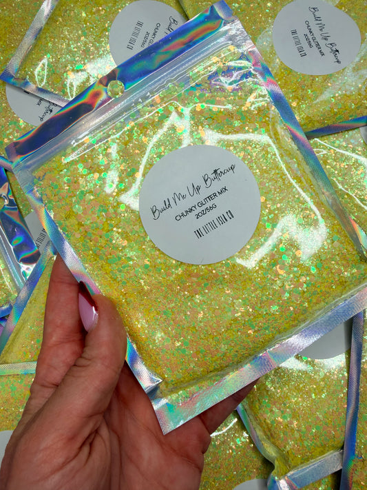 Build me up Buttercup - Chunky Glitter Mix - 2oz/56g