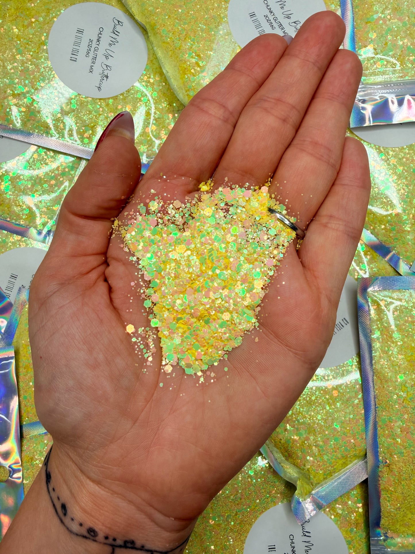 Build me up Buttercup - Chunky Glitter Mix - 2oz/56g
