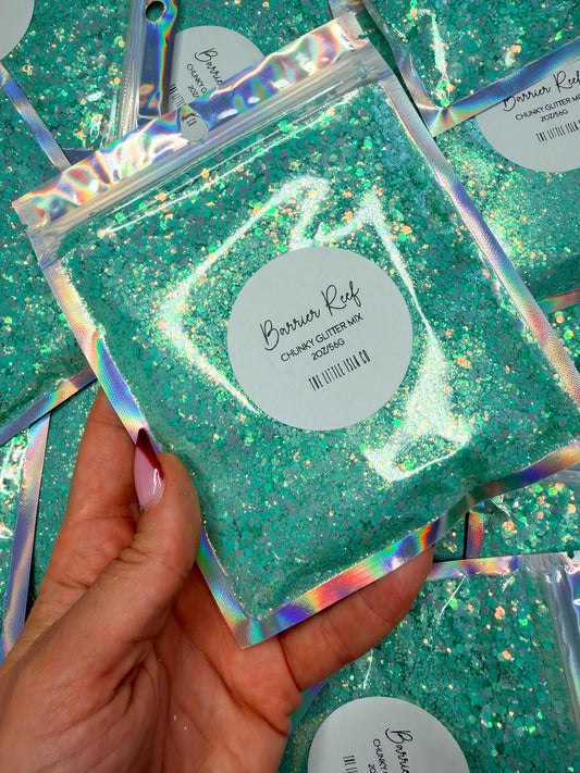Barrier Reef - Chunky Glitter Mix - 2oz/56g